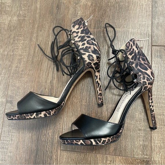 Kardasihan Kollection Lacy Cheetah Heels 👠 Women’s 7 - Picture 3 of 10
